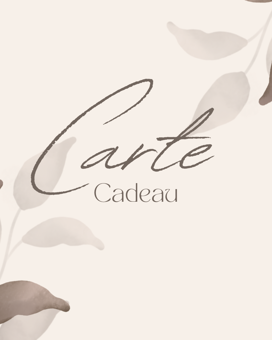Carte Cadeau